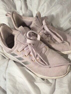 adidas Cloudfoam Pure Pink Comfort Lightweight Women's Athletic Sneakers B74490